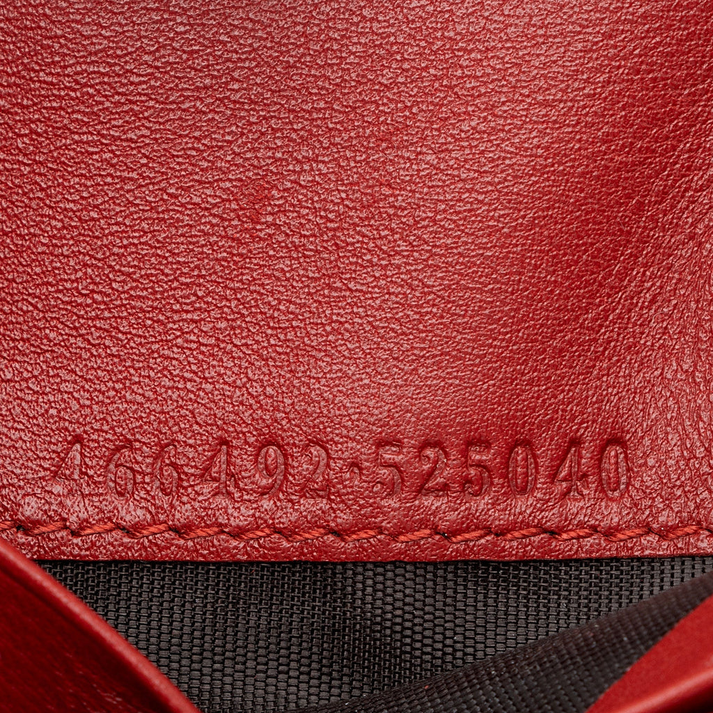 Gucci Matelasse Leather GG Marmont Card Case Wallet (SHF-o0HCO4)