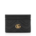 Gucci Matelasse Leather GG Marmont Card Case