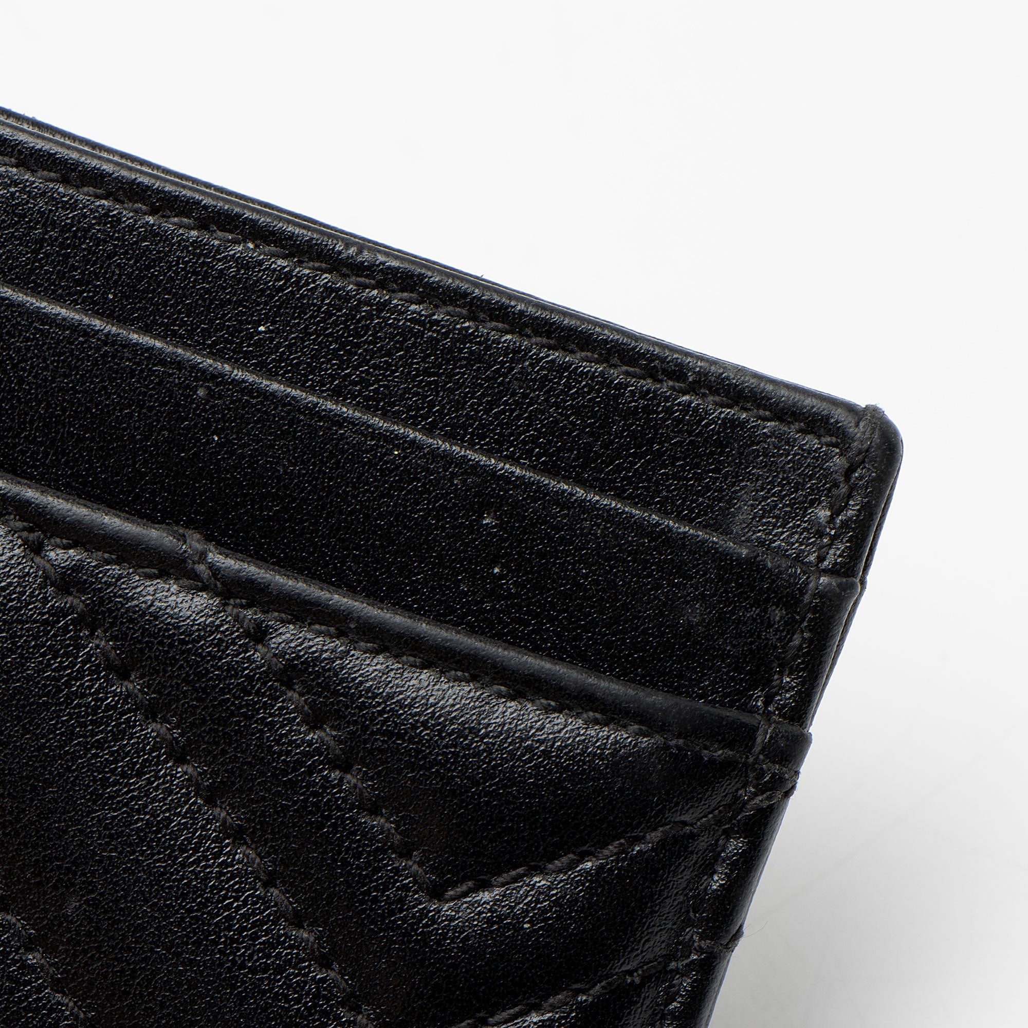 Gucci Matelasse Leather GG Marmont Card Case