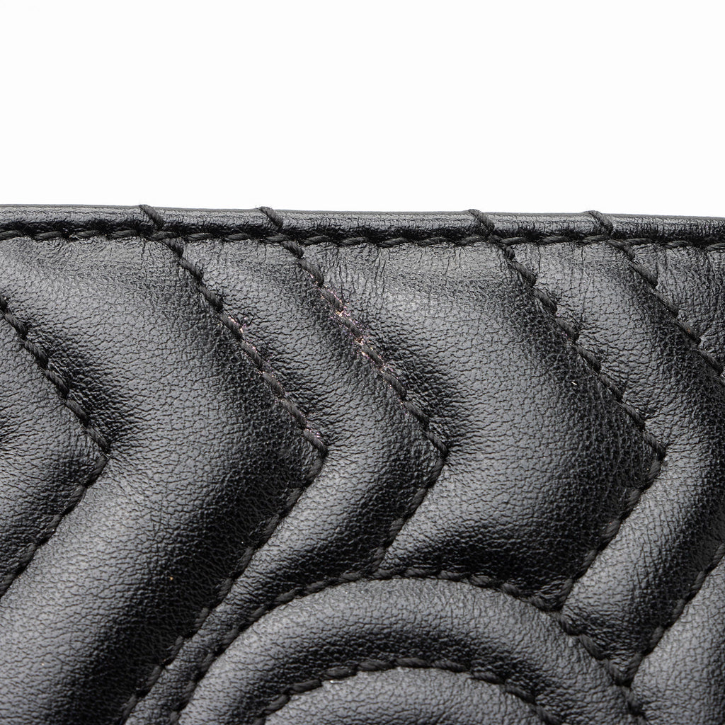 Gucci Matelasse Leather GG Marmont Card Wallet (SHF-15hEyp)