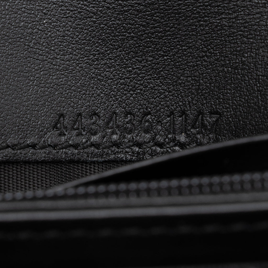 Gucci Matelasse Leather GG Marmont Continental Wallet (SHF-22692)