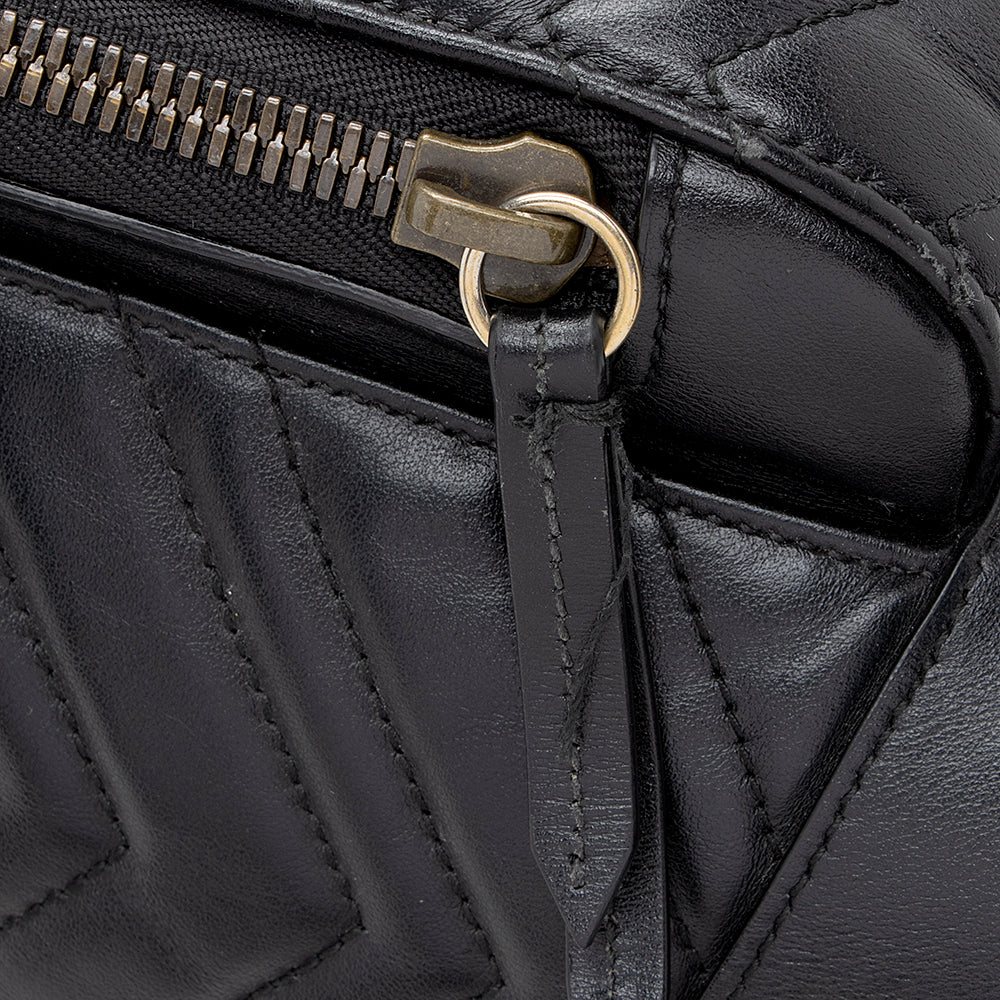 Gucci Matelasse Leather Gucci Marmont Day Backpack (SHF-18143)
