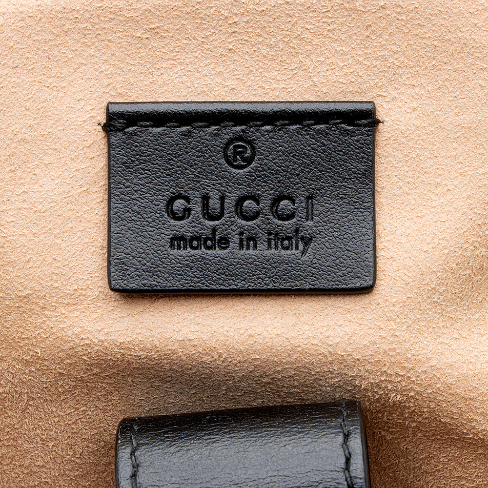 Gucci Matelasse Leather Gucci Marmont Day Backpack (SHF-18143)
