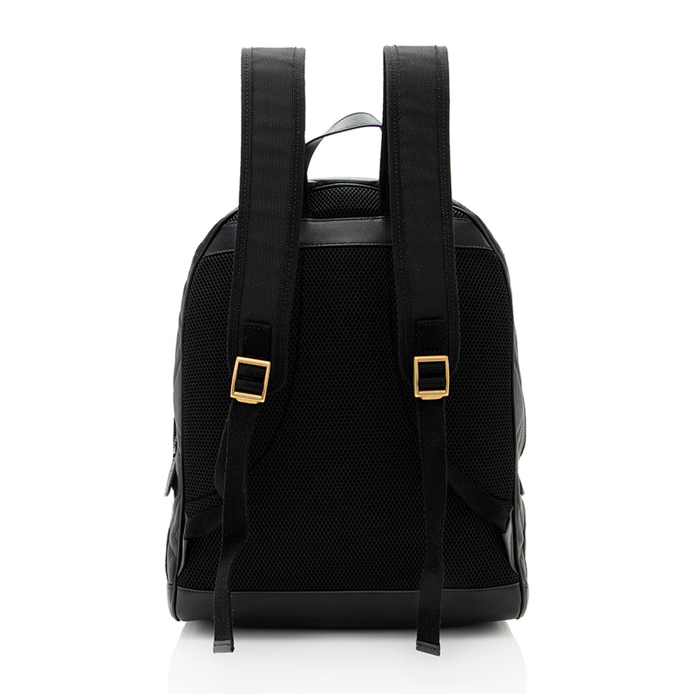 Gucci Matelasse Leather Gucci Marmont Day Backpack (SHF-19679)