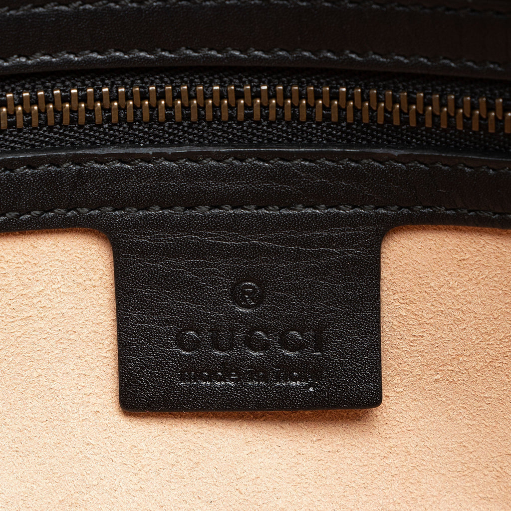 Gucci Matelasse Leather GG Marmont Ghost Medium Camera Bag