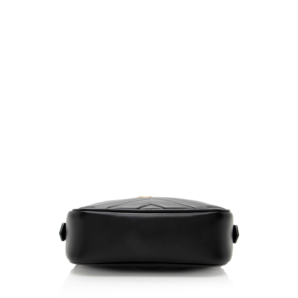 Gucci Matelasse Leather Gucci Marmont Mini Bag (SHF-19244)