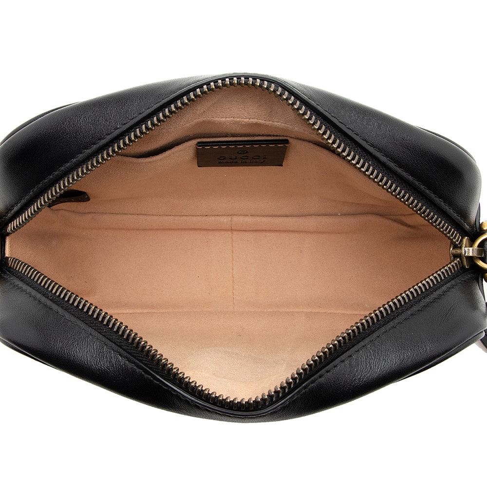 Gucci Matelasse Leather Gucci Marmont Mini Bag (SHF-19244)