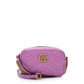 Gucci Matelasse Leather Gucci Marmont Mini Bag (SHF-21140)