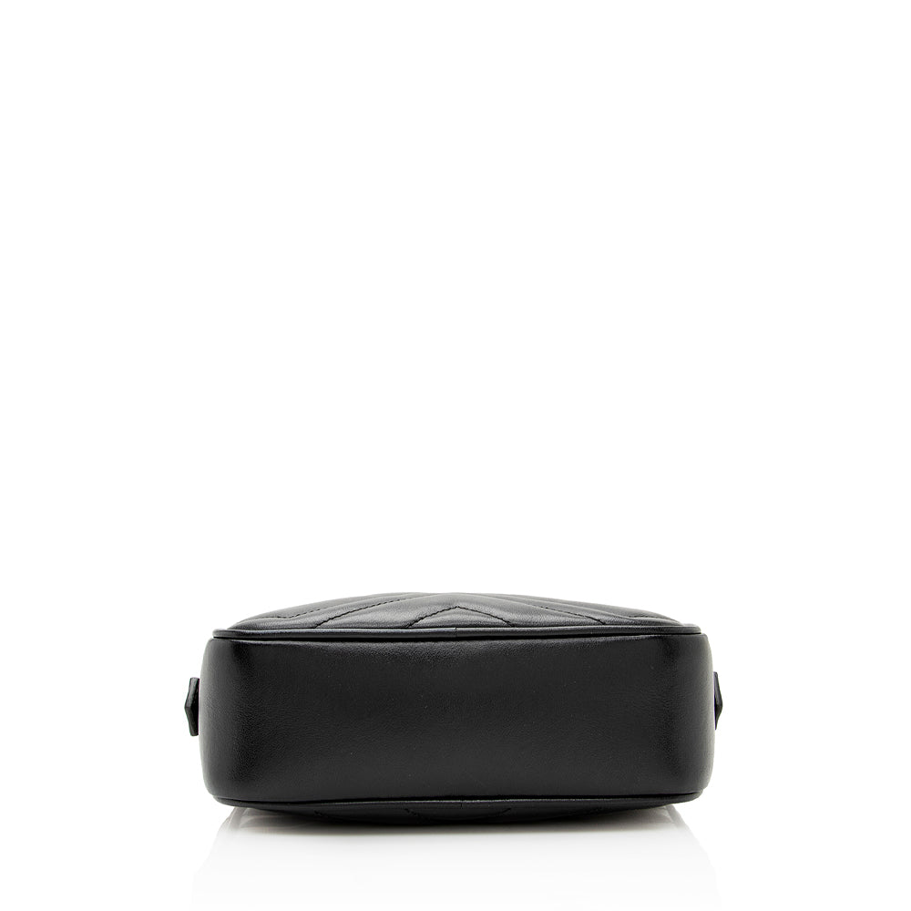 Gucci Matelasse Leather Gucci Marmont Mini Bag (SHF-21623)
