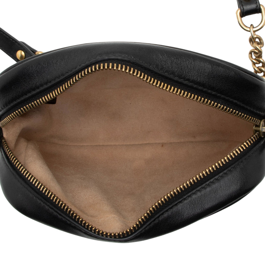 Gucci Matelasse Leather GG Marmont Mini Bag (SHF-K2ithf)