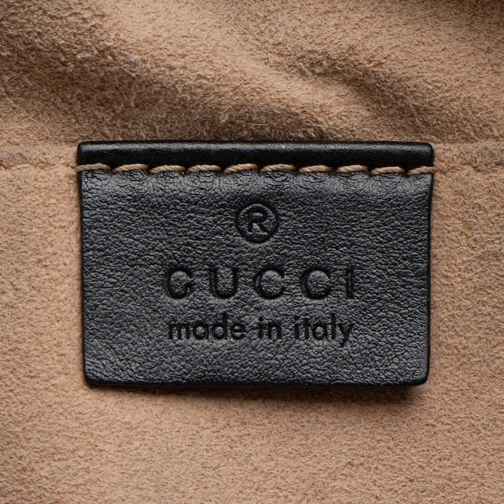 Gucci Matelasse Leather GG Marmont Mini Bag (SHF-MMurmE)