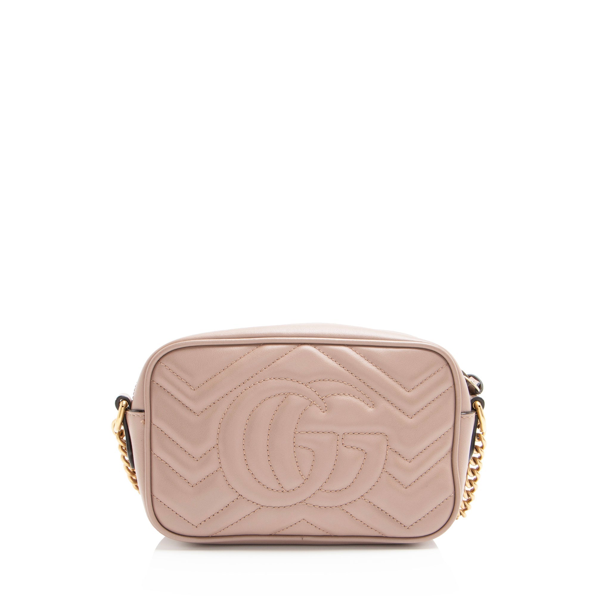 Gucci Matelasse Leather GG Marmont Mini Bag