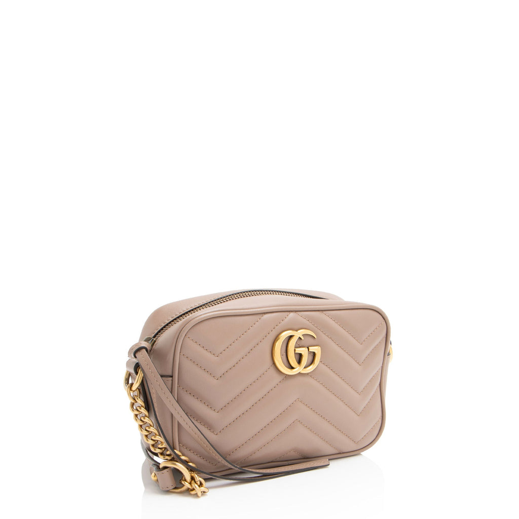 Gucci Matelasse Leather GG Marmont Mini Bag