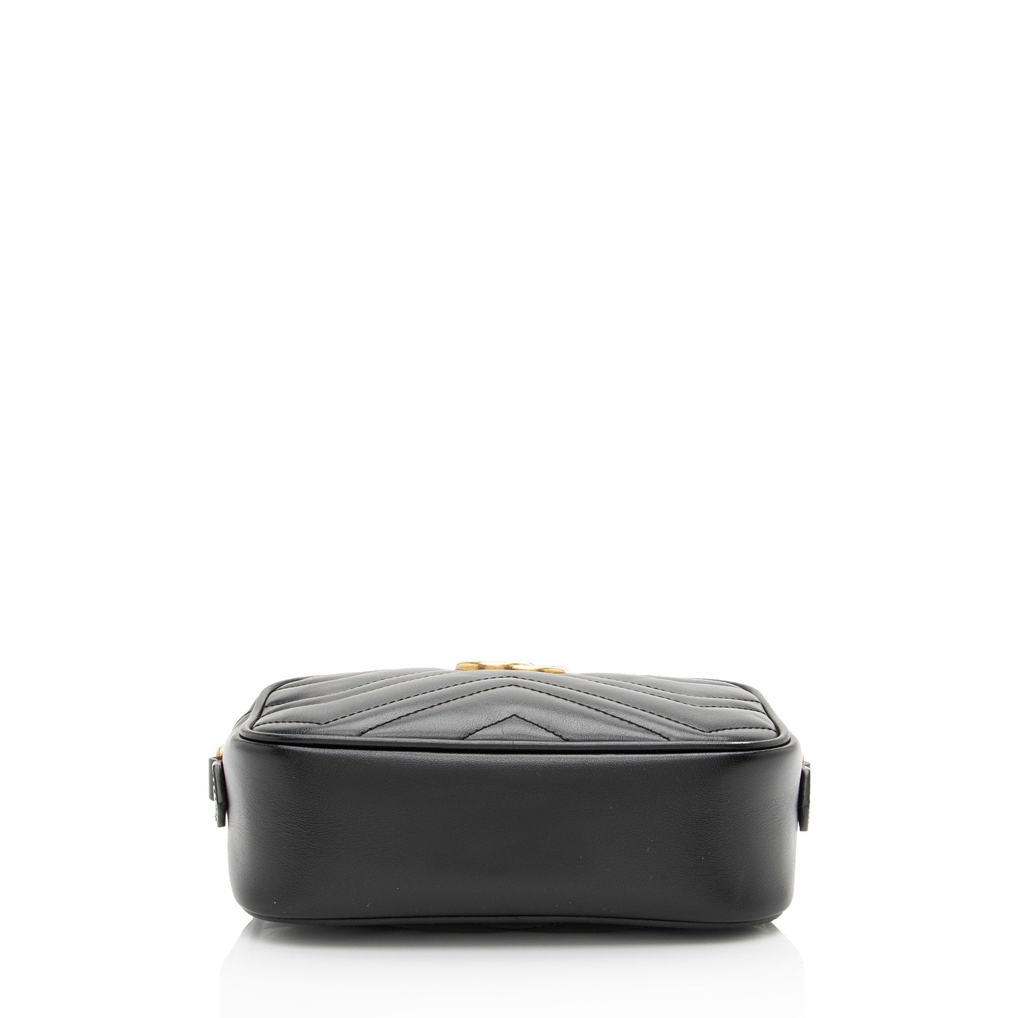 Gucci Matelasse Leather GG Marmont Mini Camera Bag