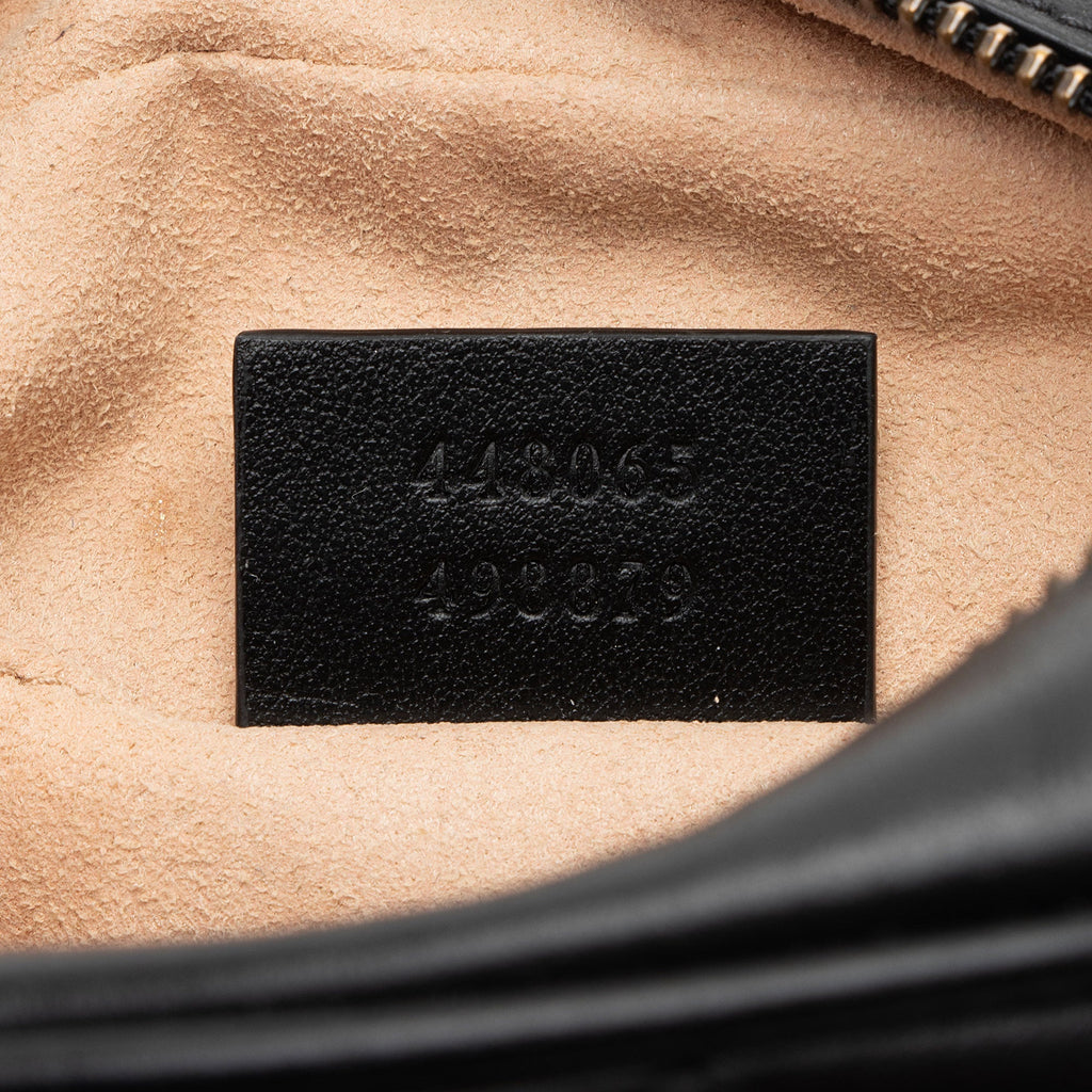 Gucci Matelasse Leather GG Marmont Mini Camera Bag