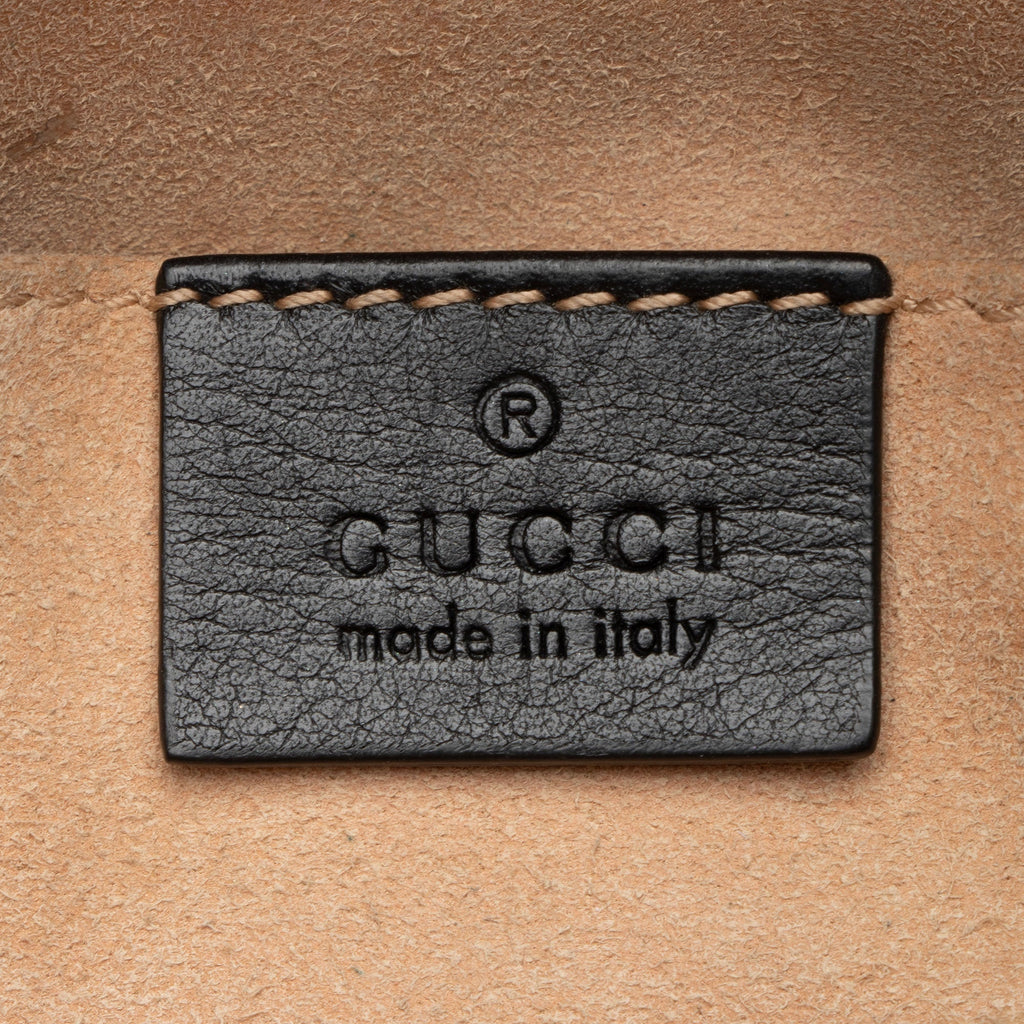 Gucci Matelasse Leather GG Marmont Mini Camera Bag