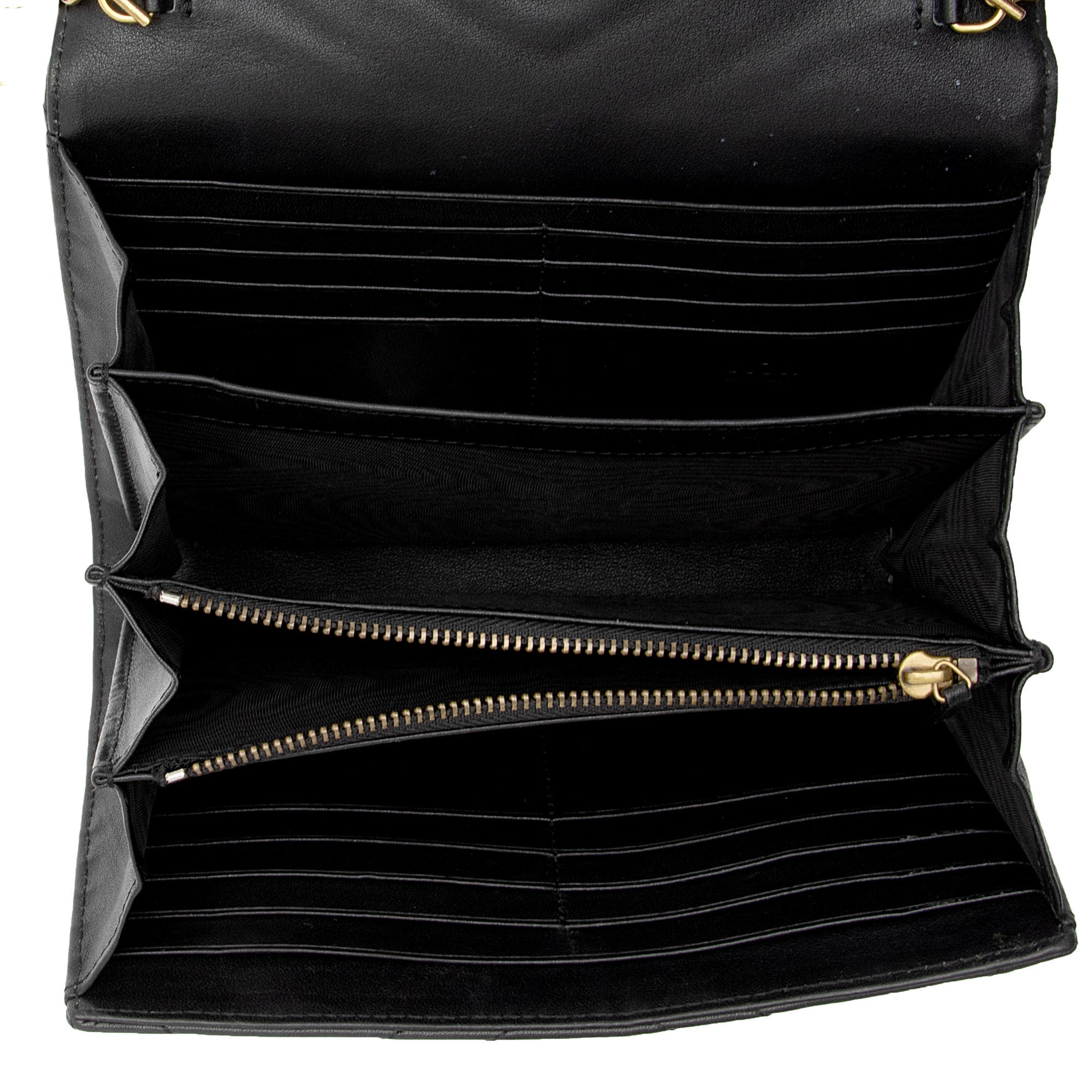 Gucci Matelasse Leather GG Marmont Mini Square Chain Bag (SHF-WW8qZG)