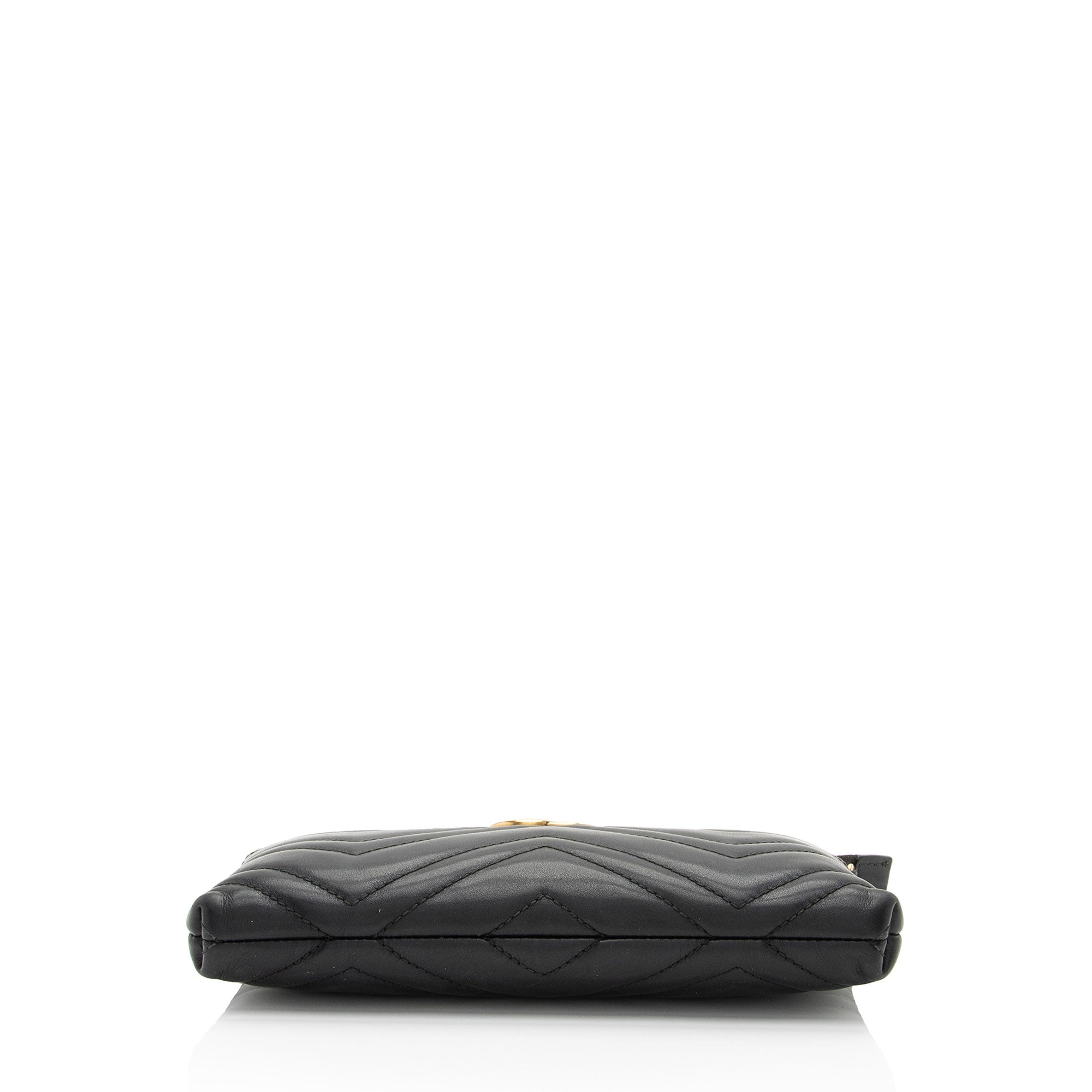 Gucci Matelasse Leather GG Marmont Mini Chain Bag (SHF-0W5BH4)