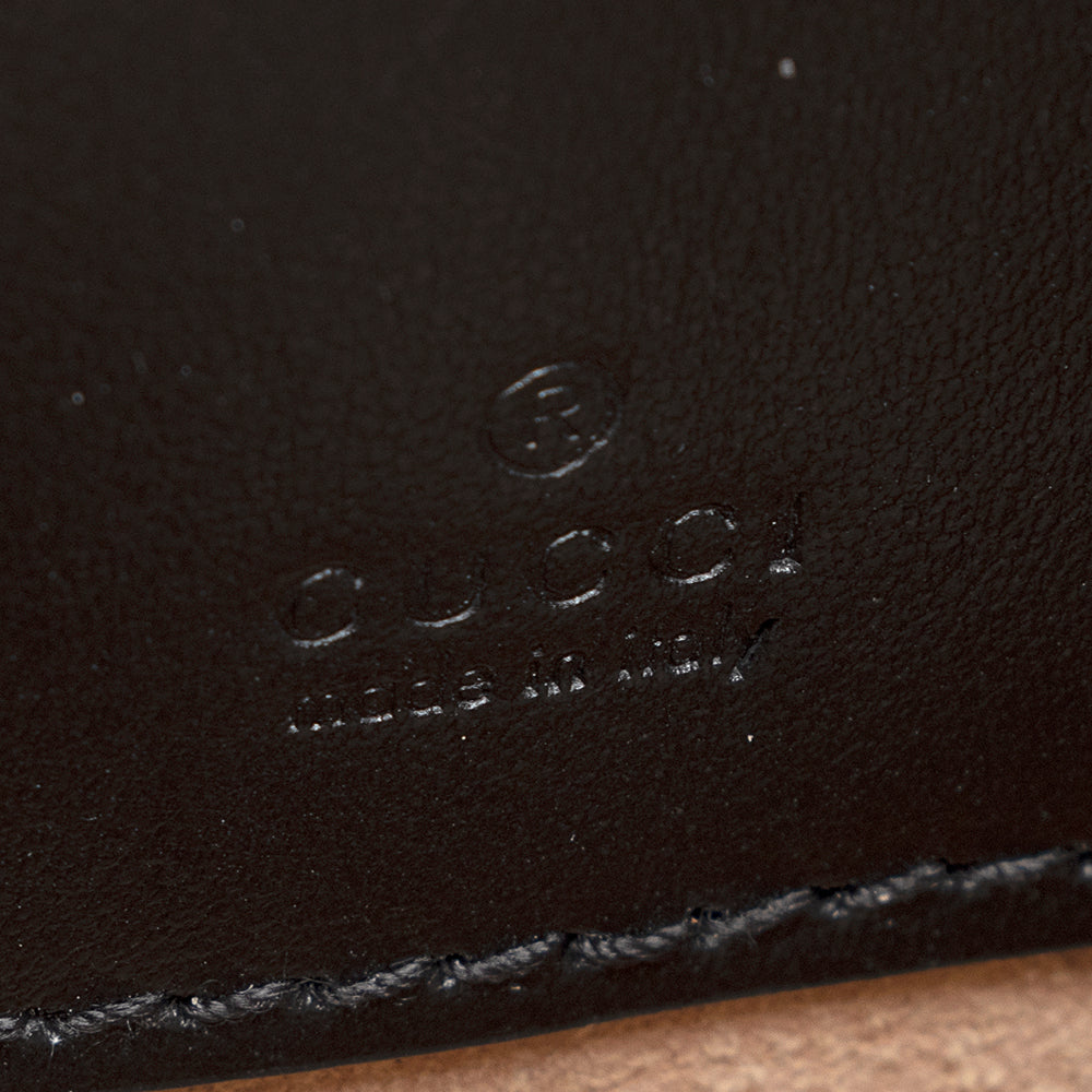 Gucci Matelasse Leather Gucci Marmont Mini Crossbody Bag (SHF-20776)