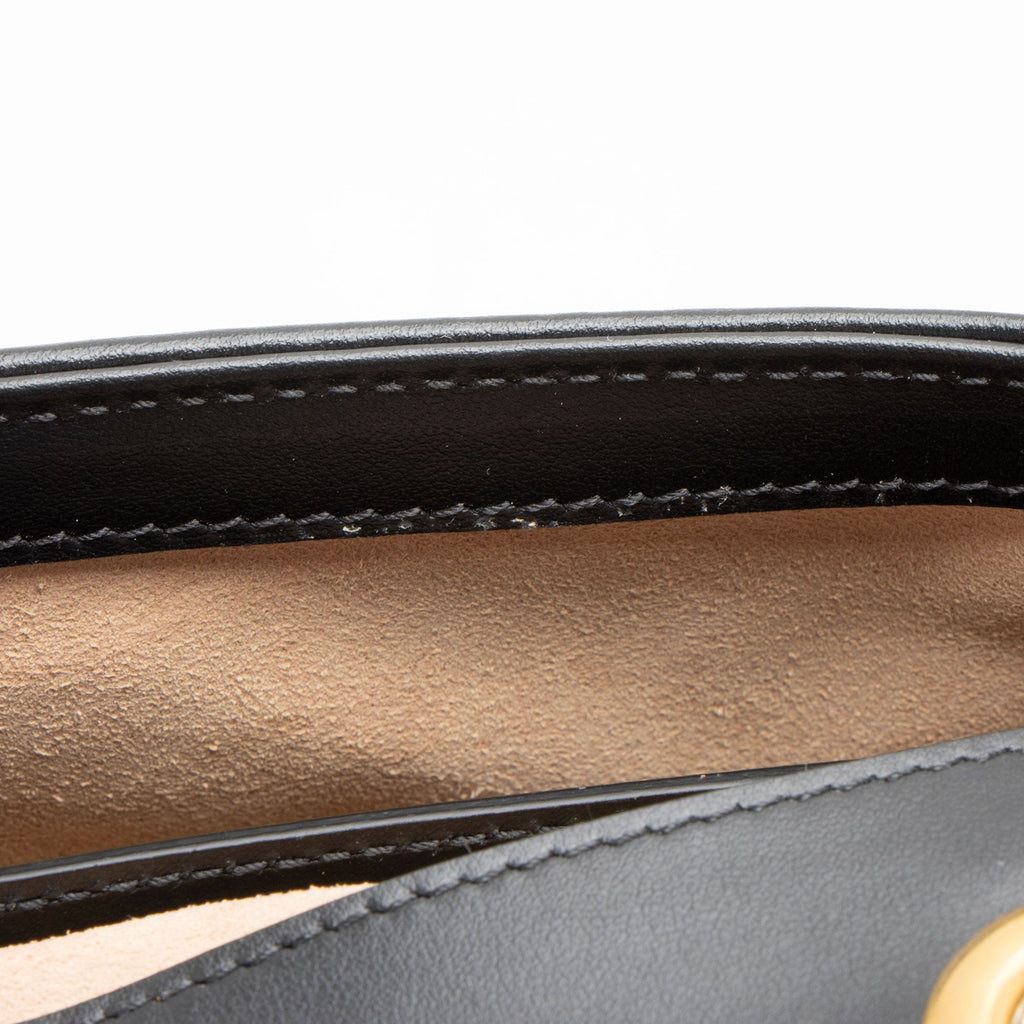 Gucci Matelasse Leather GG Marmont Mini Flap Bag (SHF-w6pN1q)