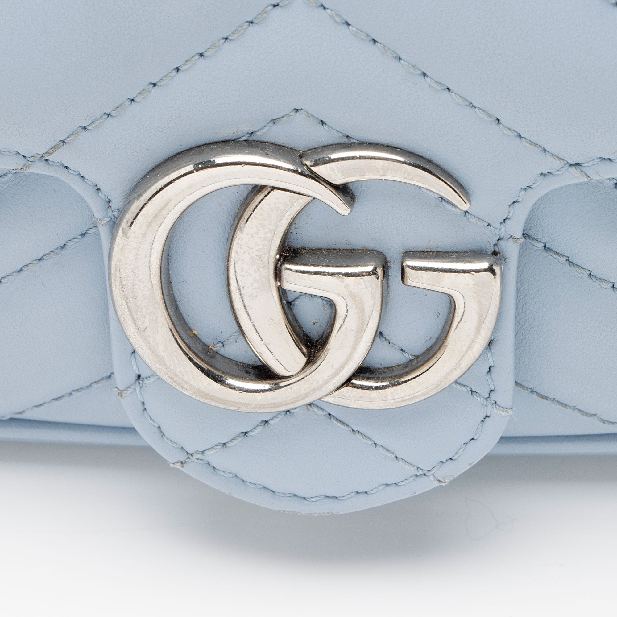 Gucci Matelasse Leather GG Marmont Mini Flap Bag