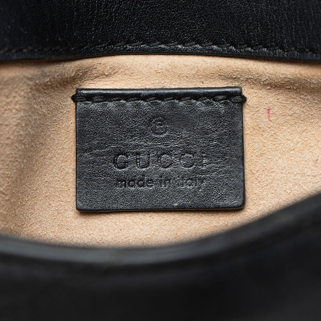 Gucci Matelasse Leather GG Marmont Mini Flap Bag
