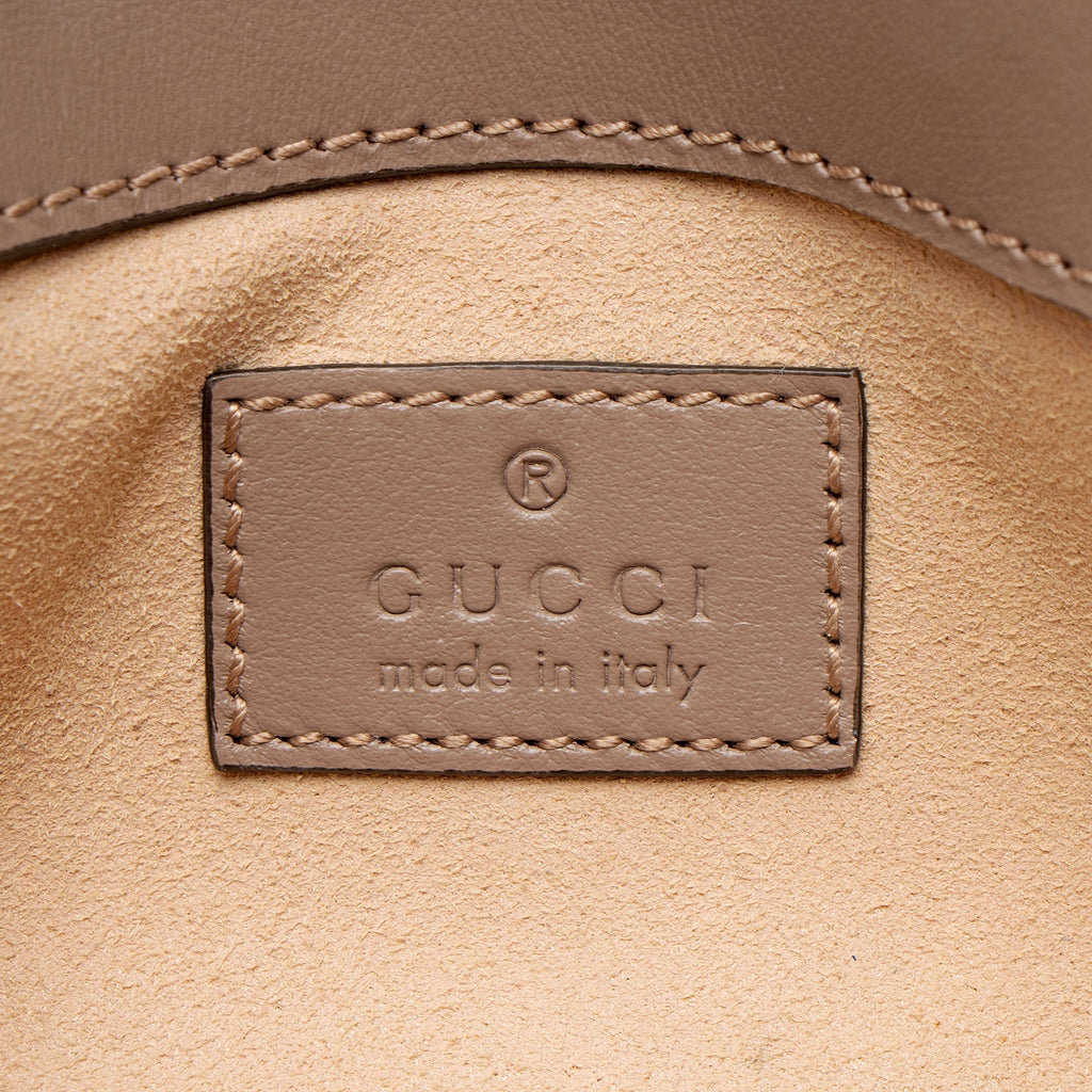 Gucci Matelasse Leather GG Marmont Mini Flap Bag