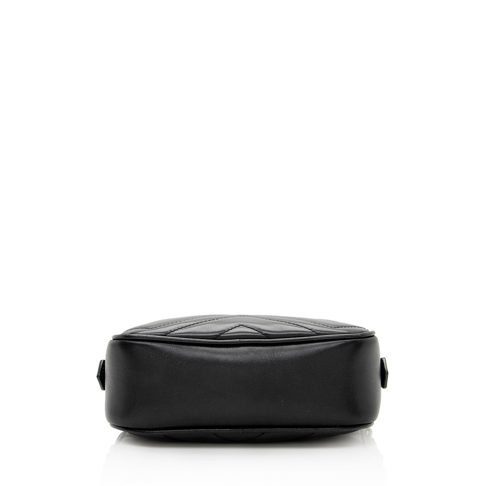 Gucci Matelasse Leather Gucci Marmont Mini Bag (SHF-20202)
