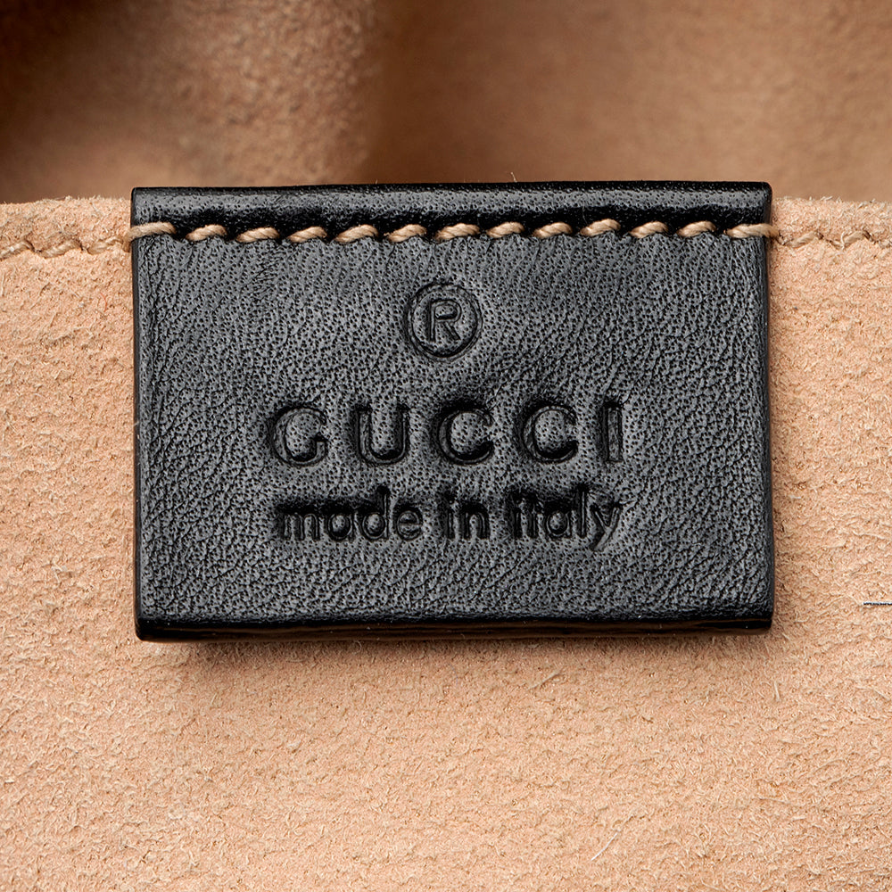 Gucci Matelasse Leather Gucci Marmont Mini Bag (SHF-20202)
