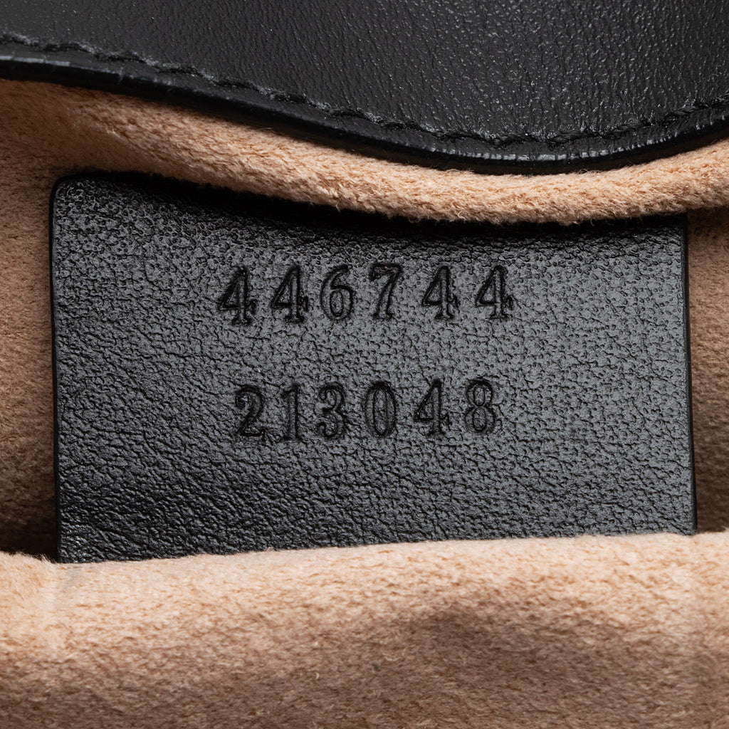 Gucci Matelasse Leather GG Marmont Mini Shoulder Bag (SHF-22608)