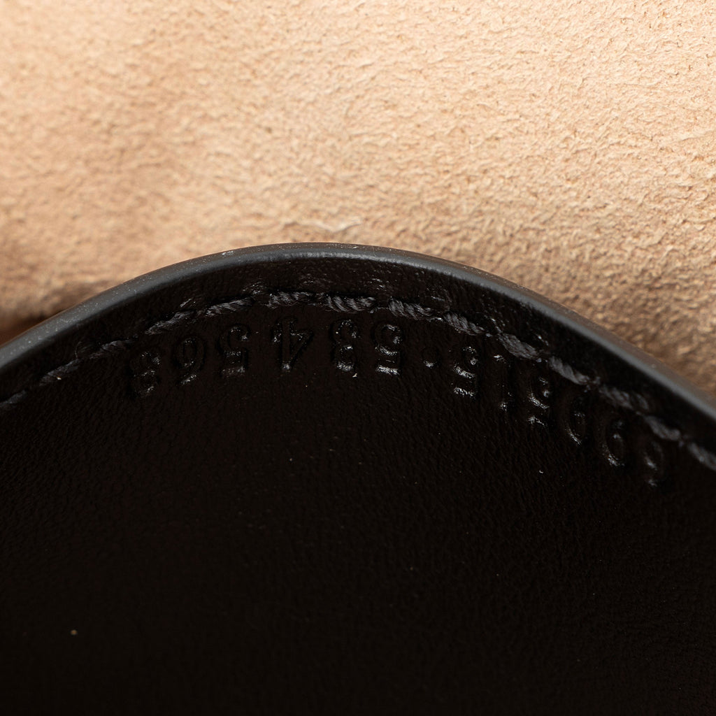 Gucci Matelasse Leather GG Marmont Mini Vanity Top Handle