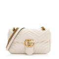 Gucci Matelasse Leather Gucci Marmont Small Bag (SHF-20501)