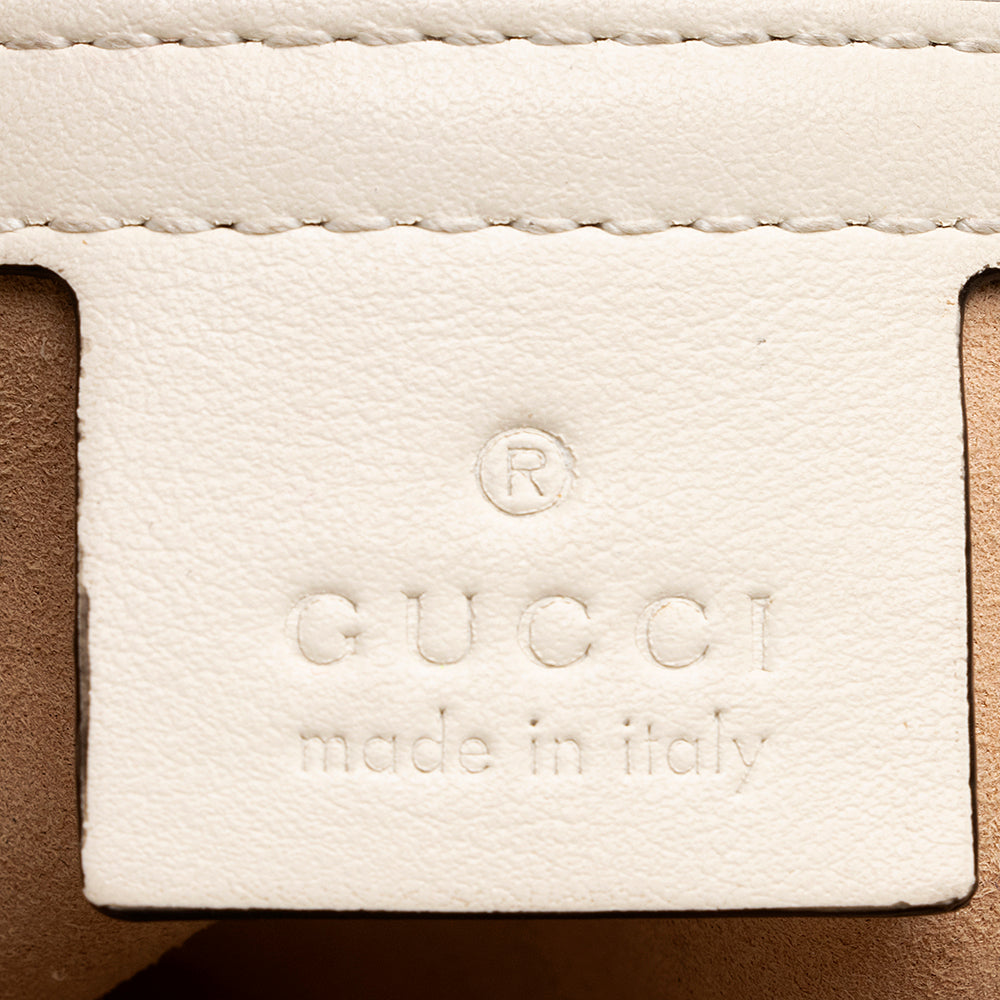 Gucci Matelasse Leather Gucci Marmont Small Bag (SHF-20501)