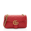 Gucci Matelasse Leather GG Marmont Small Bag (SHF-ijRyek)