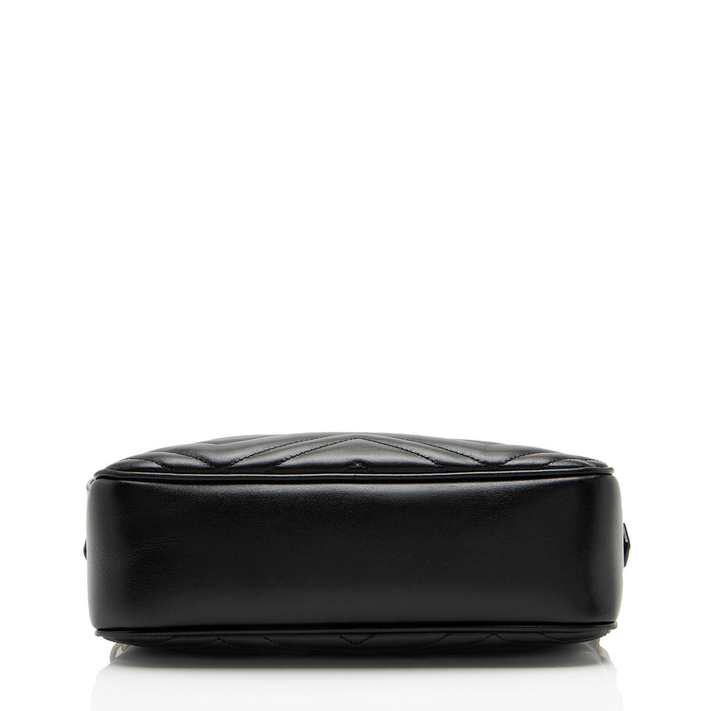 Gucci Matelasse Leather GG Marmont Small Camera Bag