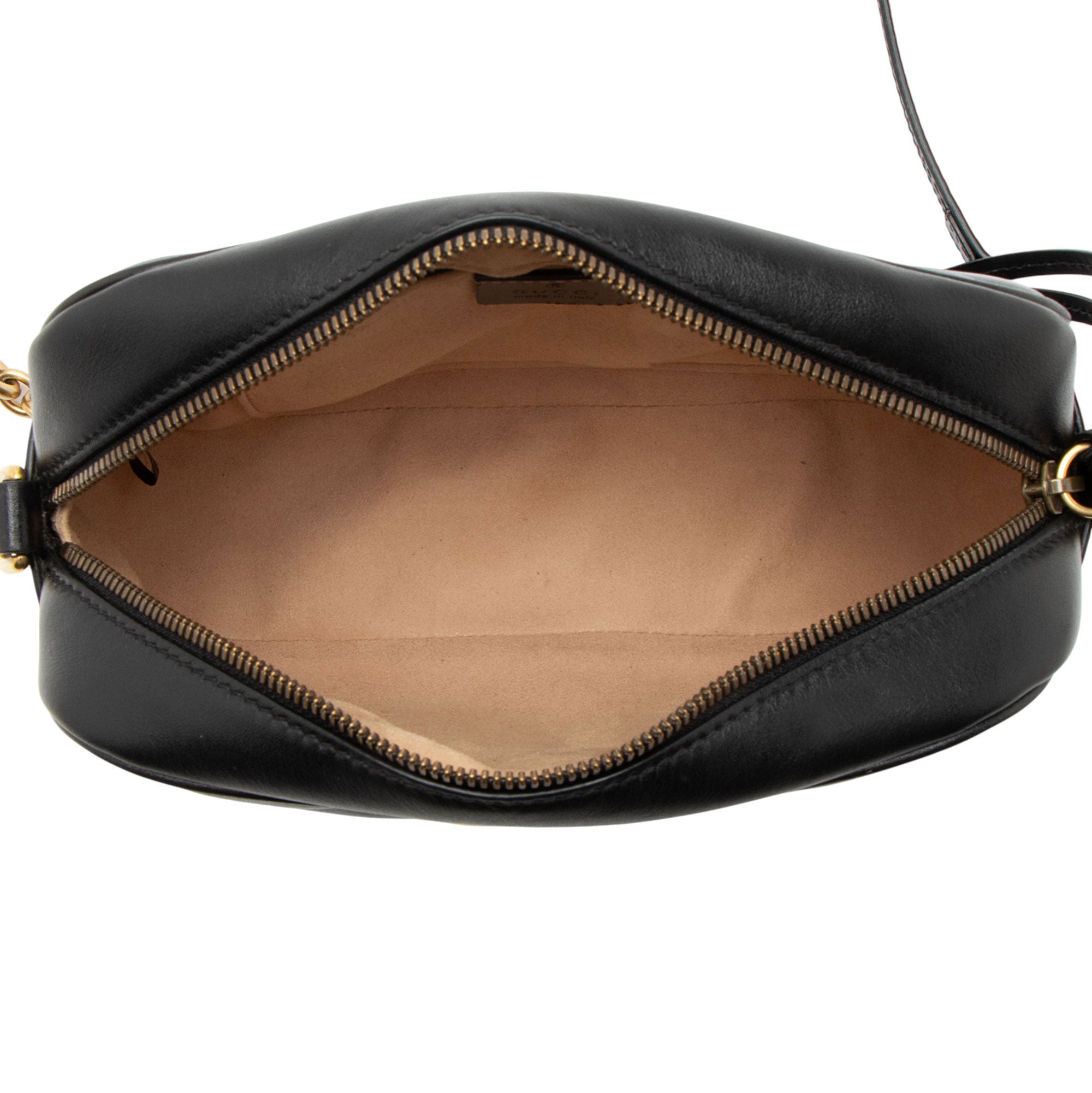 Gucci Matelasse Leather GG Marmont Small Camera Bag