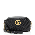 Gucci Matelasse Leather GG Marmont Small Camera Bag