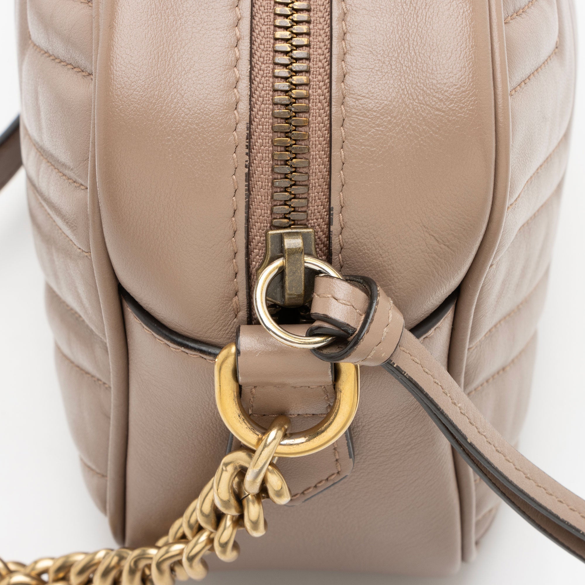 Gucci Matelasse Leather GG Marmont Small Camera Bag