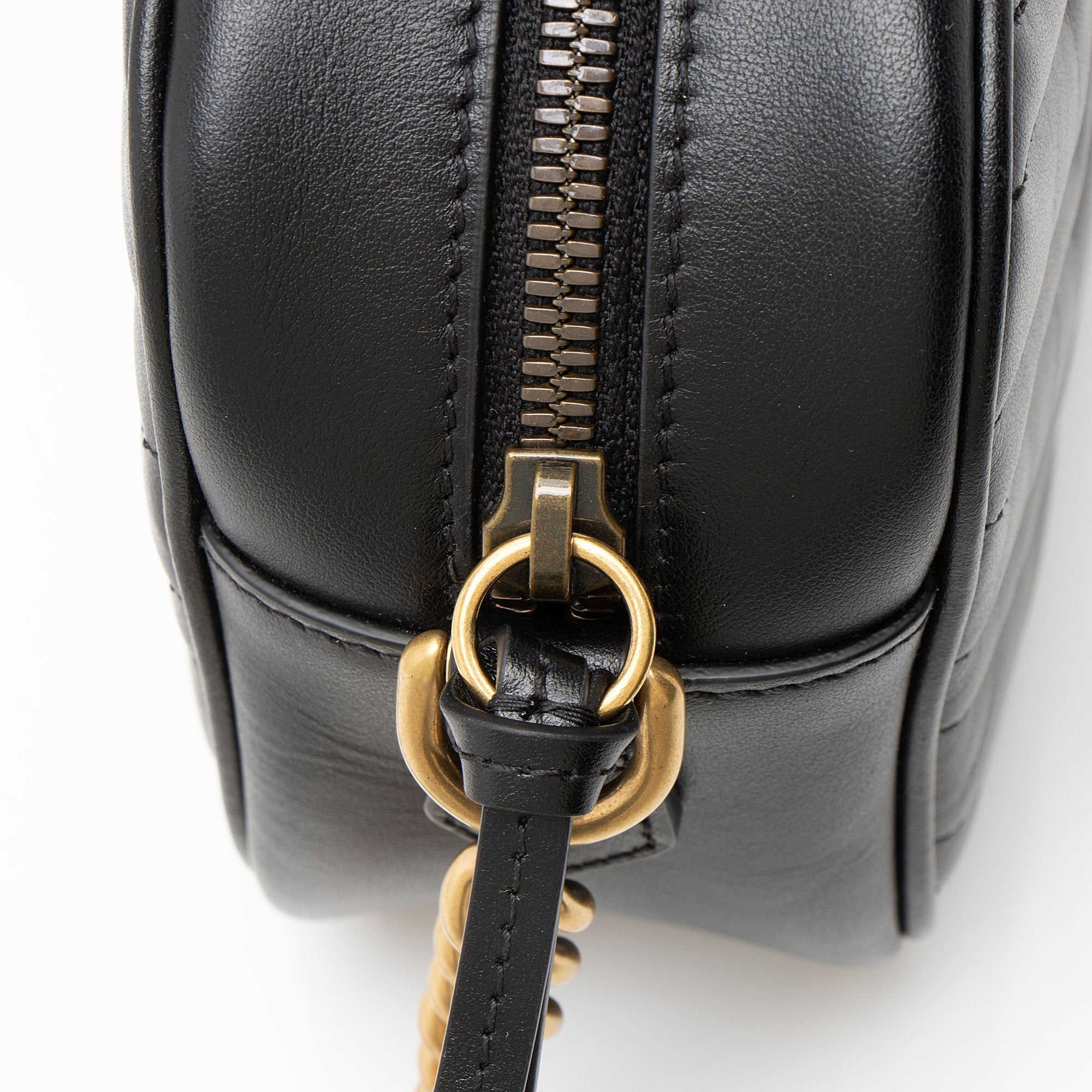 Gucci Matelasse Leather GG Marmont Small Camera Bag