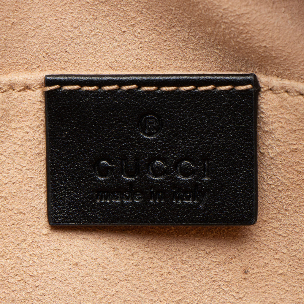 Gucci Matelasse Leather GG Marmont Small Camera Bag