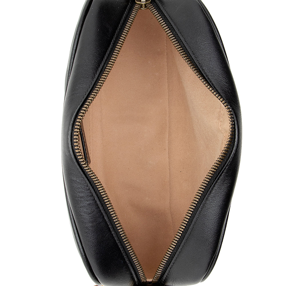 Gucci Matelasse Leather Gucci Marmont Small Shoulder Bag (SHF-19454)