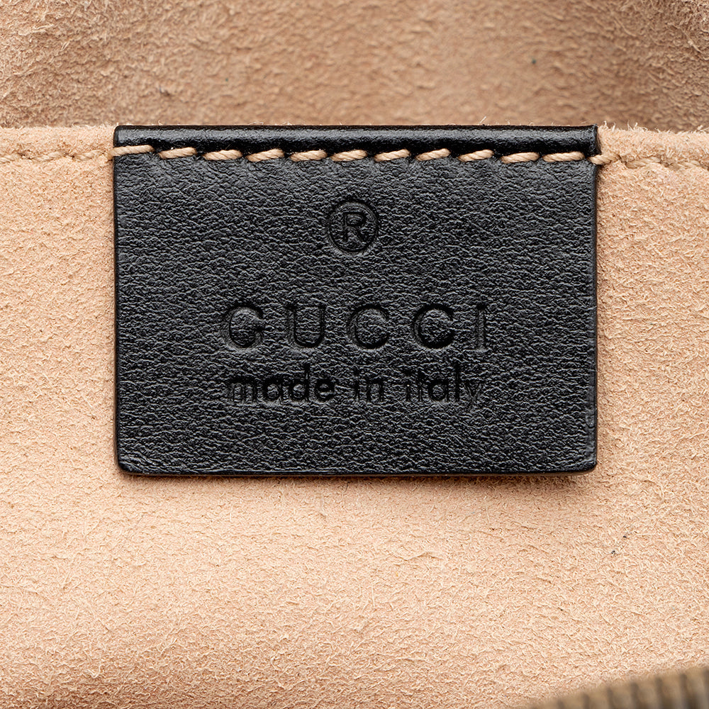 Gucci Matelasse Leather Gucci Marmont Small Shoulder Bag (SHF-19454)