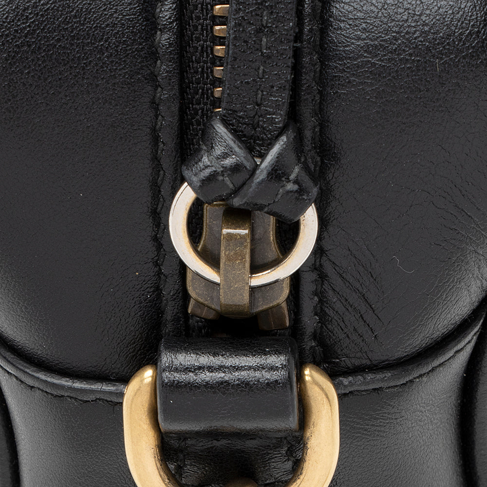 Gucci Matelasse Leather Gucci Marmont Small Shoulder Bag (SHF-20755)