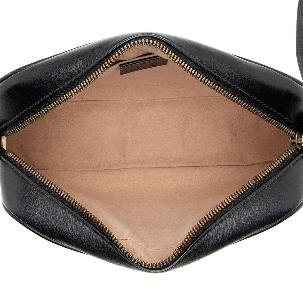 Gucci Matelasse Leather Gucci Marmont Small Shoulder Bag (SHF-20755)
