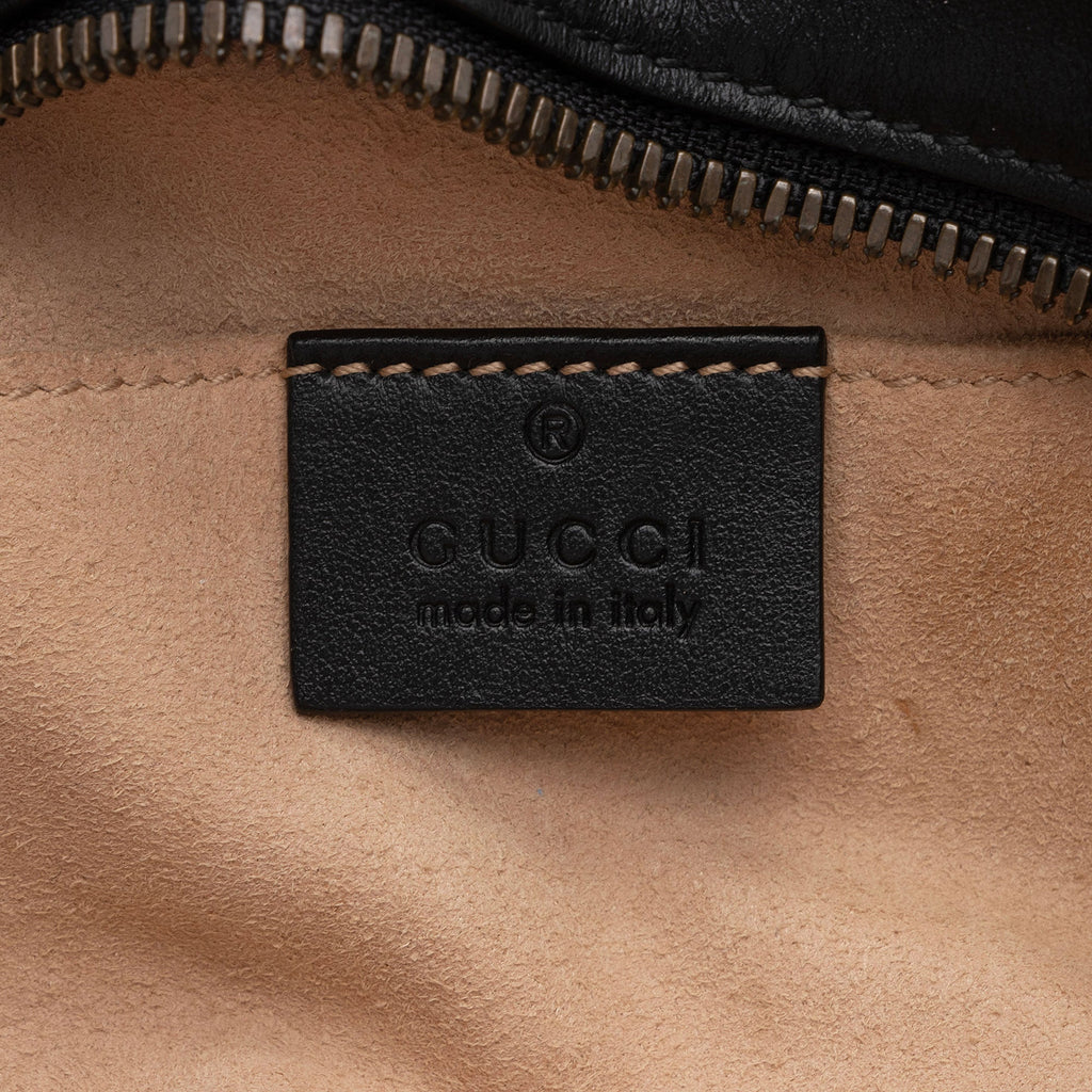 Gucci Matelasse Leather GG Marmont Small Shoulder Bag (SHF-no6urc)