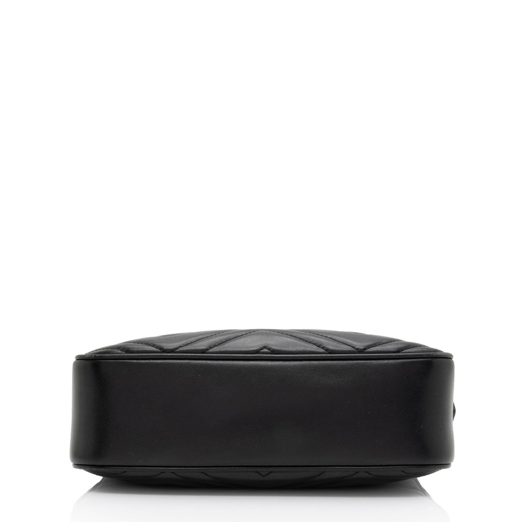 Gucci Matelasse Leather GG Marmont Small Shoulder Bag (SHF-BwQI32)