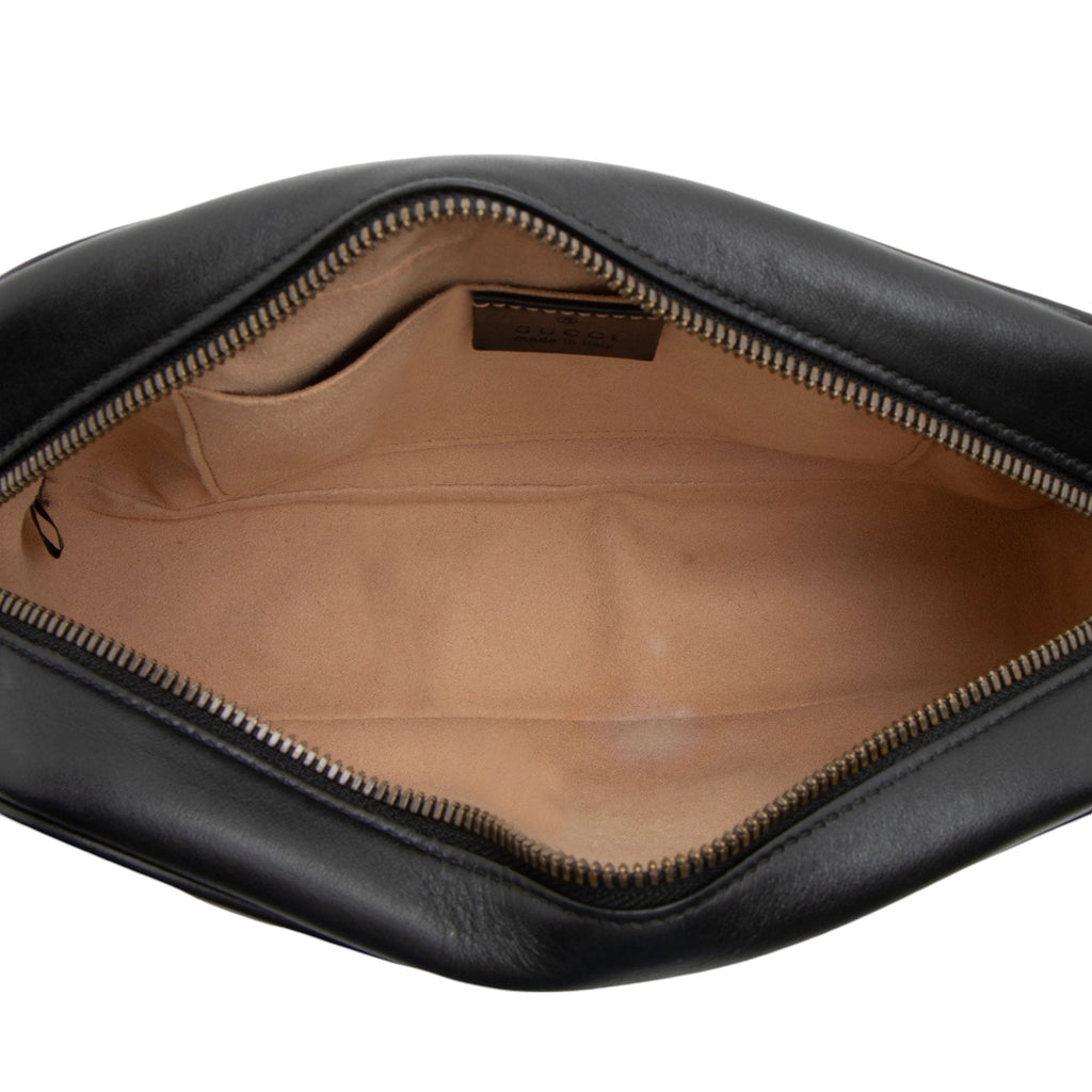 Gucci Matelasse Leather GG Marmont Small Shoulder Bag (SHF-baNUcE)