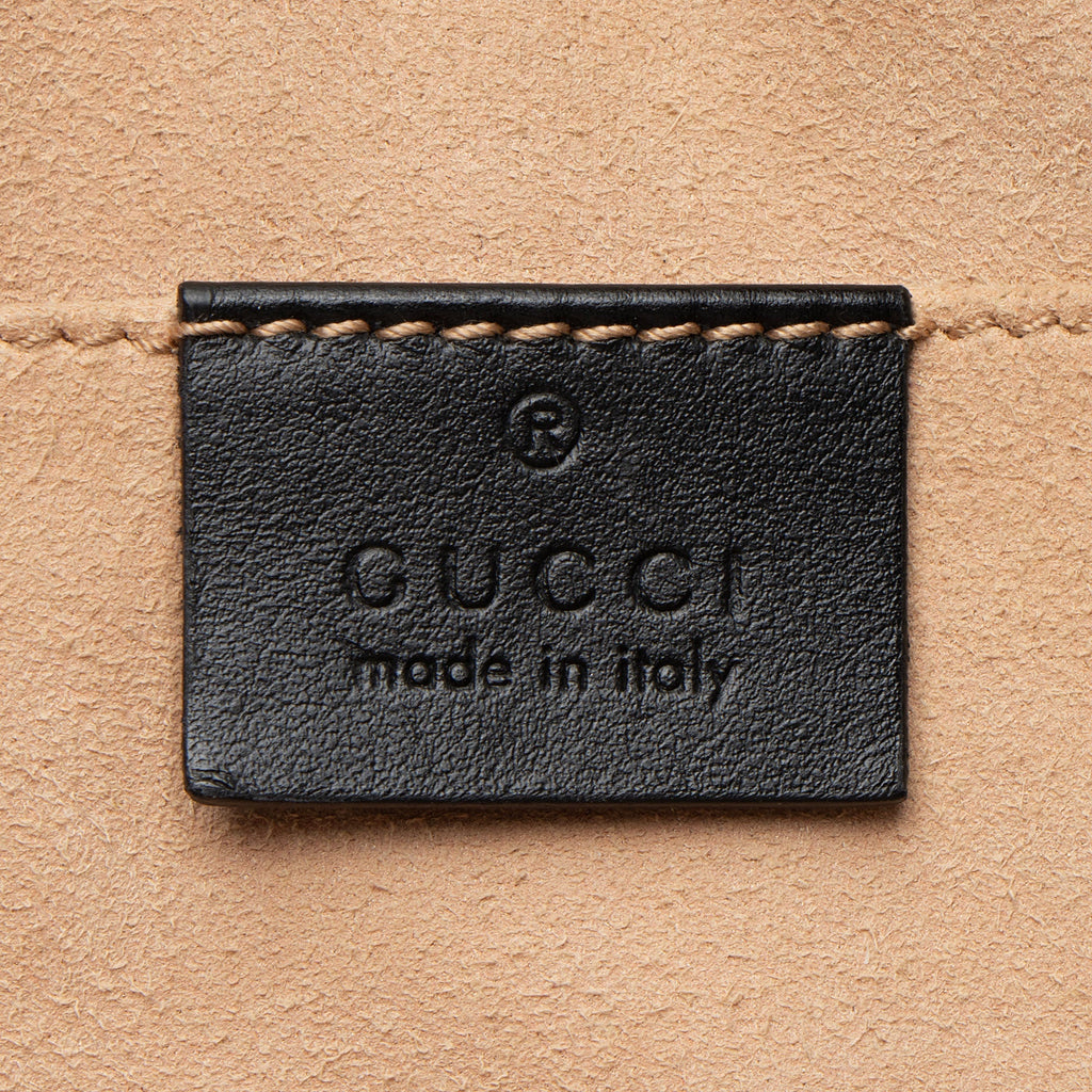 Gucci Matelasse Leather GG Marmont Small Shoulder Bag (SHF-baNUcE)