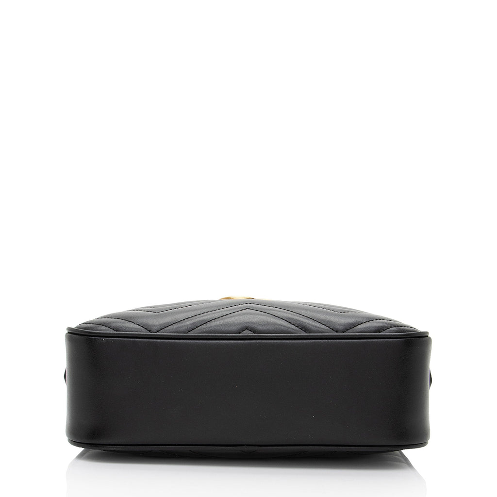 Gucci Matelasse Leather GG Marmont Small Shoulder Bag