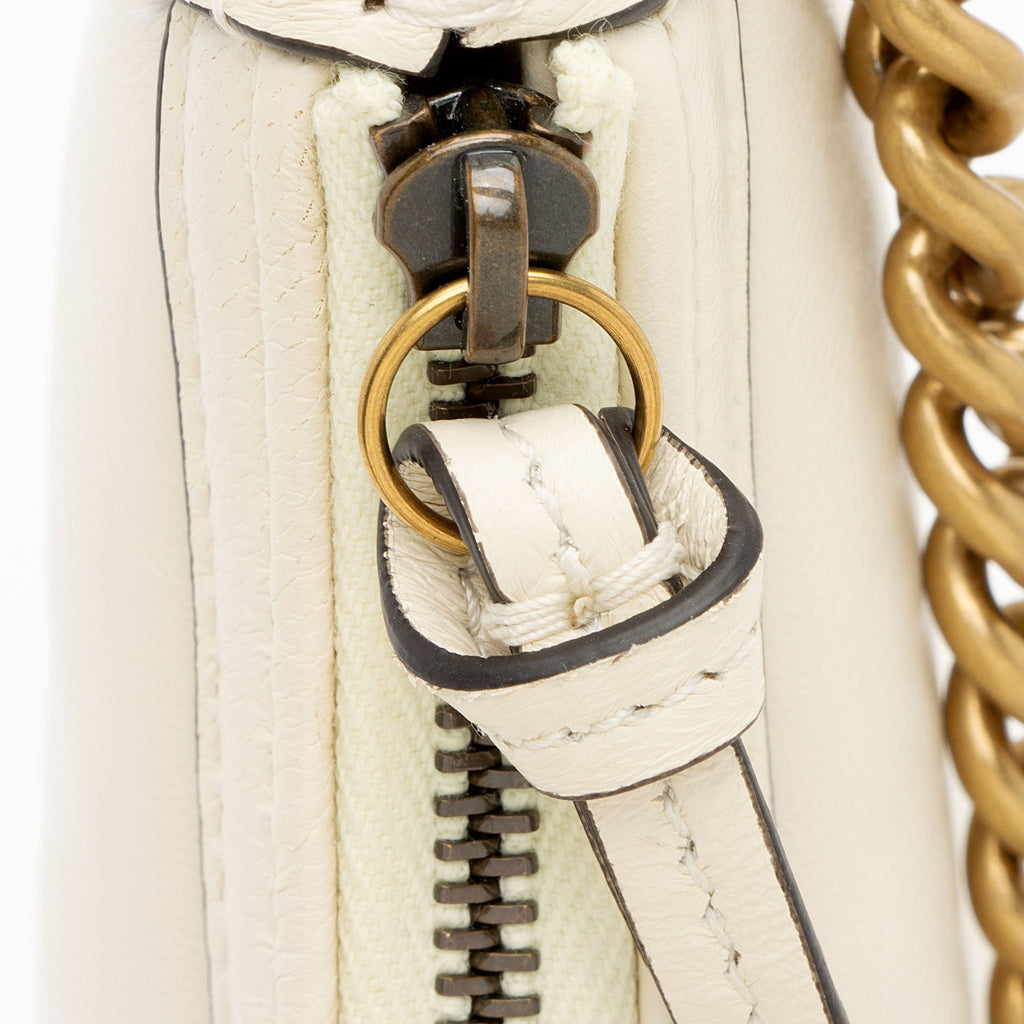 Gucci Matelasse Leather GG Marmont Small Shoulder Bag